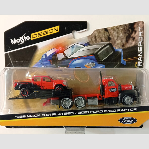 1953 Mack B-61 Flatbed Truck - 2021 Ford F-150 Raptor