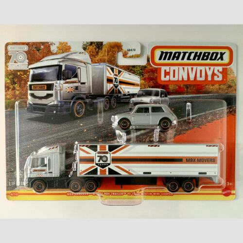 MBX Cabover y Max Box Trailer - 1964 Austin Mini Cooper - Convoys