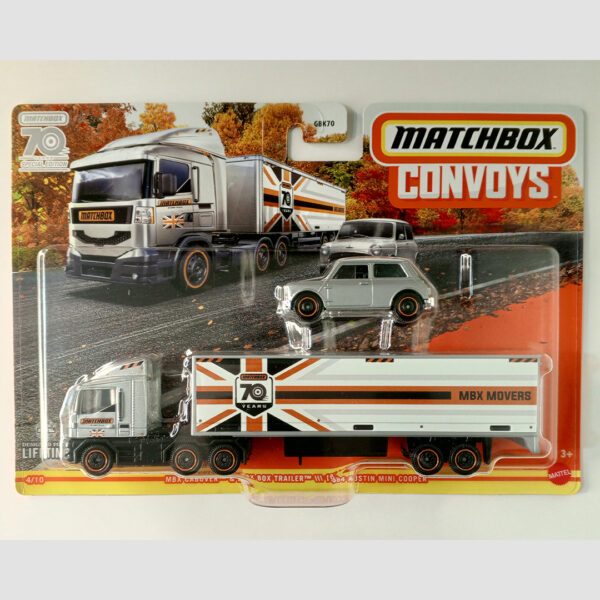 MBX Cabover y Max Box Trailer - 1964 Austin Mini Cooper - Convoys
