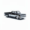M2 Machines Mijo Exclusive 1977 Chevrolet Cheyenne Super 30 Pickup Truck Black/White