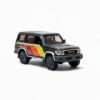 Para 64 2014 Toyota Land Cruiser LC76 "TRD Livery" Gray Metallic with Stripes