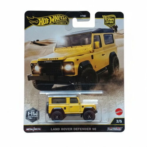 Car Culture Off-Road Land Rover Defender 90 Yellow