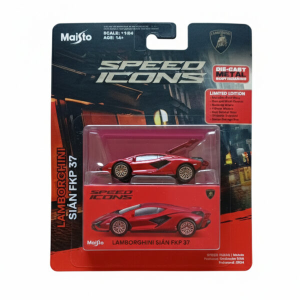 Maisto Lamborghini Sian FKP 37 Red Metallic